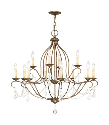 Livex Chesterfield Chandelier 6438-71