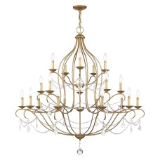 Livex Chesterfield Foyer Chandelier 6439-48