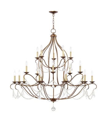 Livex Chesterfield Foyer Chandelier 6439-71