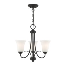 Livex Ridgedale Chandelier/Semi-Flush 6473-04