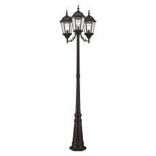Livex Hamilton Outdoor 3 Head Post 7553-07