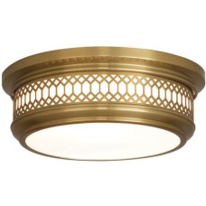 Robert Abbey Williamsburg Tucker Flushmount 306