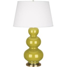 Robert Abbey Triple Gourd Table Lamp CI40X