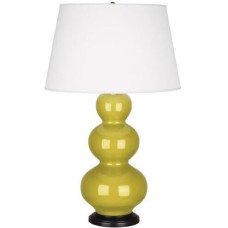 Robert Abbey Triple Gourd Table Lamp CI41X