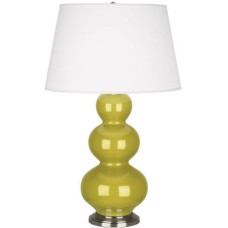 Robert Abbey Triple Gourd Table Lamp CI42X