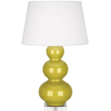 Robert Abbey Triple Gourd Table Lamp CI43X