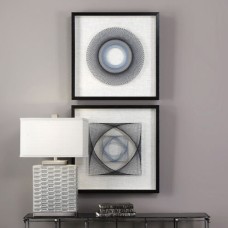 Uttermost String Duet Geometric Wall Art 04111