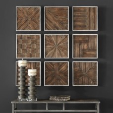 Uttermost Bryndle Wooden Wall Art 04115