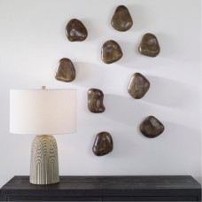 Uttermost Pebbles Wood Wall Decor 04323