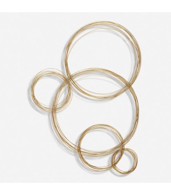 Uttermost Golden Bubbles Metal Wall Decor 04369