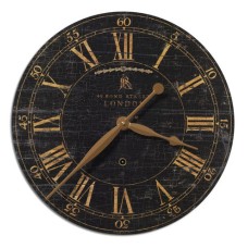 Uttermost Bond Street 18in Wall Clock 06029