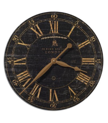 Uttermost Bond Street 18in Wall Clock 06029
