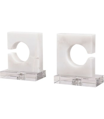 Uttermost Clarin Bookends 17864