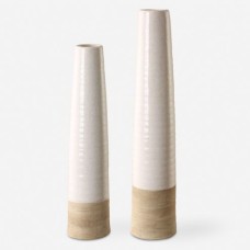 Uttermost Ivory Sands Vases 18156