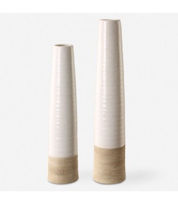 Uttermost Ivory Sands Vases 18156