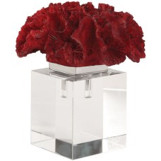 Uttermost Red Coral Cluster Table Top Accent 18601