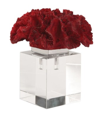 Uttermost Red Coral Cluster Table Top Accent 18601