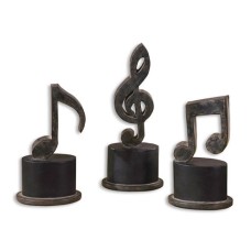 Uttermost Music Notes Decorative Accents 19280