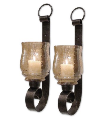Uttermost Joselyn Wall Candleholders 19311