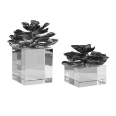 Uttermost Indian Lotus Flowers Accents 20158