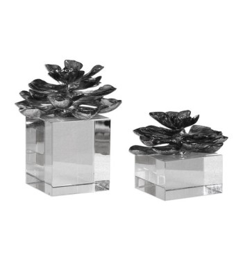 Uttermost Indian Lotus Flowers Accents 20158