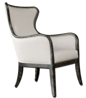 Uttermost Sandy Wing Chair 23073