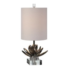 Uttermost Silver Lotus Accent Lamp 29256-1