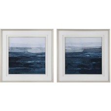 Uttermost Rising Blue Framed Prints 32270