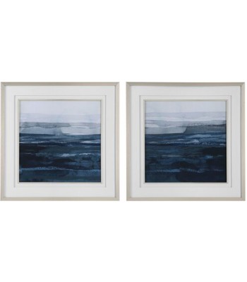 Uttermost Rising Blue Framed Prints 32270