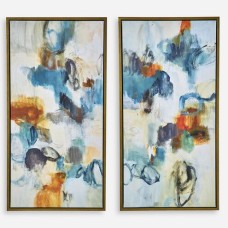 Uttermost Casual Moments Framed Abstract Art 32325