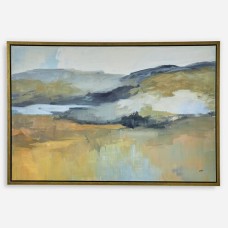 Uttermost Folded Hills Framed Landscape Art 32333