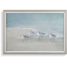Uttermost Tranquil Shorebirds On The Sand Landscape Print 32427
