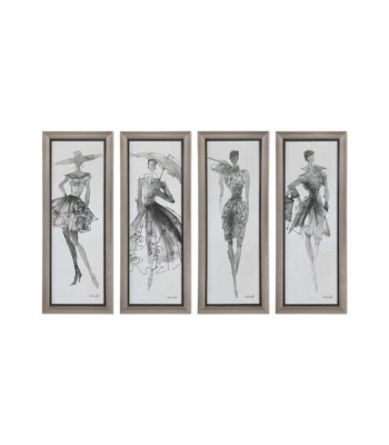 Uttermost Fashion Sketchbook Framed Prints 33624