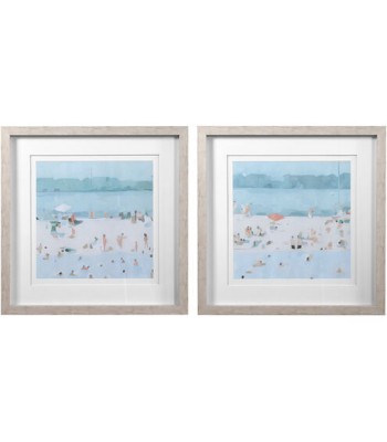 Uttermost Sea Glass Sandbar Framed Prints 33695