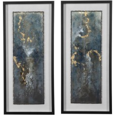 Uttermost Glimmering Agate Abstract Prints 41434
