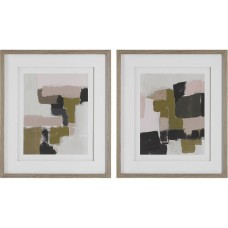 Uttermost Color Block Framed Prints 41453