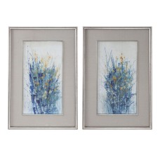 Uttermost Indigo Florals Floral Wall Art 41558