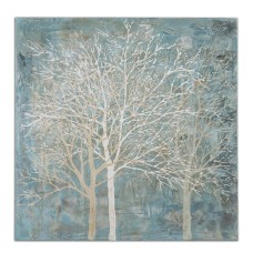 Uttermost Muted Silhouette Canvas Art 41907