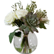 Uttermost Belmonte Floral Bouquet and Vase 60182