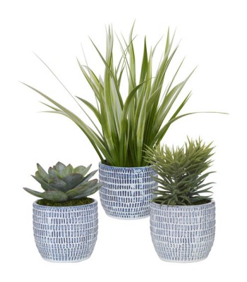 Uttermost Puebla Greenery Planters 60192